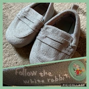 Alice in Wonderland baby shoes